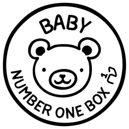 BABY NUMBER ONE BOX 1