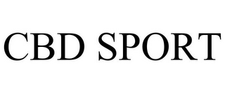 CBD SPORT