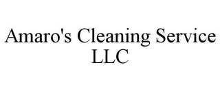 AMARO'S CLEANING SERVICE LLC