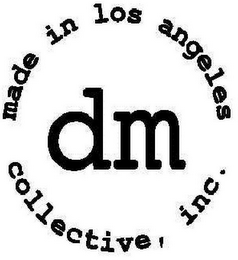 DM COLLECTIVE, INC. MADE IN LOS ANGELES