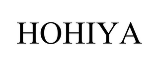 HOHIYA