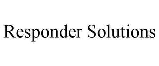 RESPONDER SOLUTIONS
