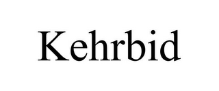 KEHRBID