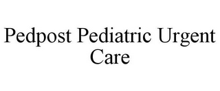 PEDPOST PEDIATRIC URGENT CARE