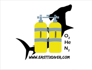 WWW.EASTTXDIVER.COM TRIMIX TRIMIX O2 HEN2