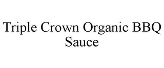 TRIPLE CROWN ORGANIC BBQ SAUCE