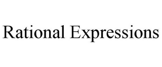 RATIONAL EXPRESSIONS