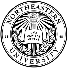 NORTHEASTERN UNIVERSITY 1898 LVX VERITAS VIRTVS