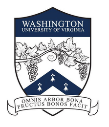 WASHINGTON UNIVERSITY OF VIRGINIA OMNIS ARBOR BONA FRUCTUS BONOS FACIT