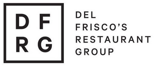 D F R G DEL FRISCO'S RESTAURANT GROUP