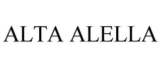 ALTA ALELLA