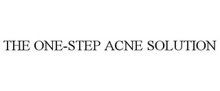 THE ONE-STEP ACNE SOLUTION