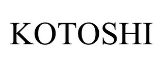 KOTOSHI