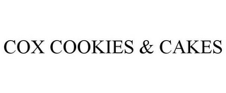 COX COOKIES & CAKES