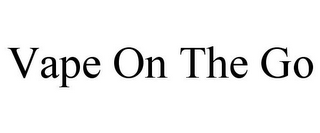 VAPE ON THE GO