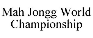 MAH JONGG WORLD CHAMPIONSHIP