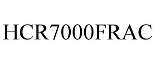 HCR7000FRAC