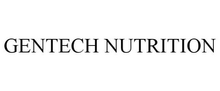 GENTECH NUTRITION