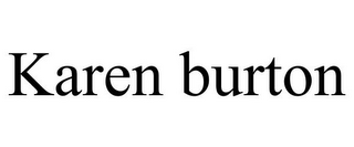 KAREN BURTON