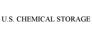 U.S. CHEMICAL STORAGE