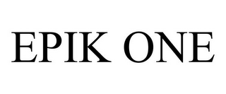 EPIK ONE