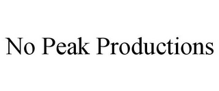 NO PEAK PRODUCTIONS