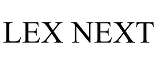 LEX NEXT