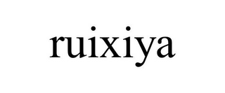 RUIXIYA