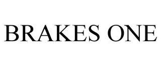 BRAKES ONE