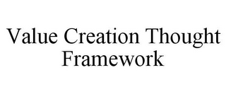 VALUE CREATION THOUGHT FRAMEWORK