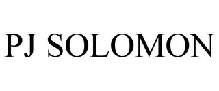 PJ SOLOMON