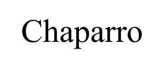 CHAPARRO