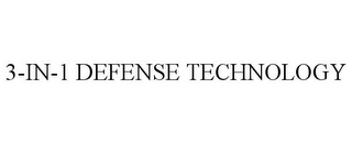 3-IN-1 DEFENSE TECHNOLOGY