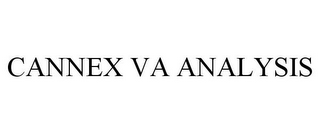 CANNEX VA ANALYSIS