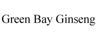GREEN BAY GINSENG