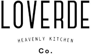 LOVERDE HEAVENLY KITCHEN CO.