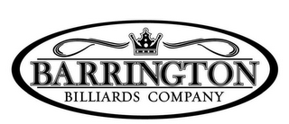 BARRINGTON BILLIARDS COMPANY