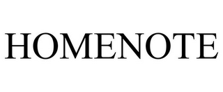 HOMENOTE
