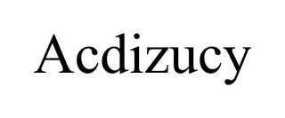 ACDIZUCY