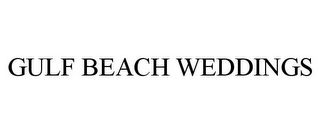 GULF BEACH WEDDINGS