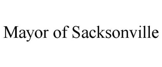 MAYOR OF SACKSONVILLE