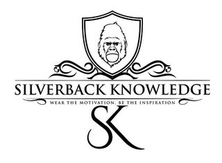 SILVERBACK KNOWLEDGE WEAR THE MOTIVATION, BE THE INSPIRATION SK