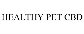 HEALTHY PET CBD