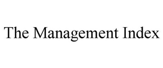 THE MANAGEMENT INDEX