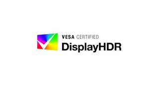 VESA CERTIFIED DISPLAYHDR