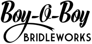 BOY-O-BOY BRIDLEWORKS