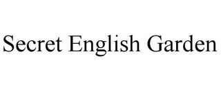 SECRET ENGLISH GARDEN