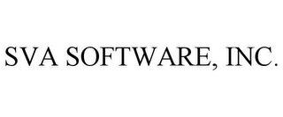 SVA SOFTWARE, INC.