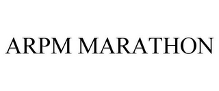 ARPM MARATHON