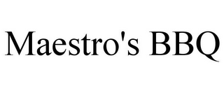 MAESTRO'S BBQ